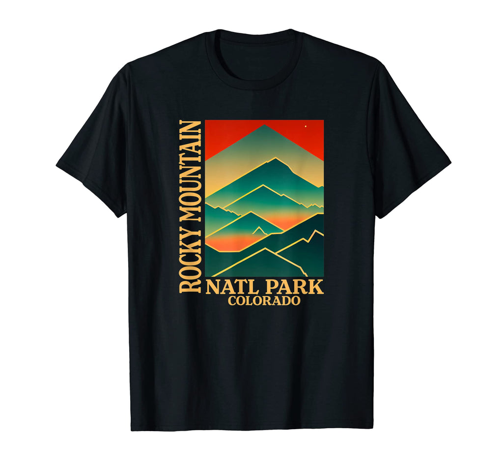 Colorado Rocky Mountain National T-Shirt - Casual Everyday Wear Men Women - T-Shirt, Sweatshirt, Hoodie
