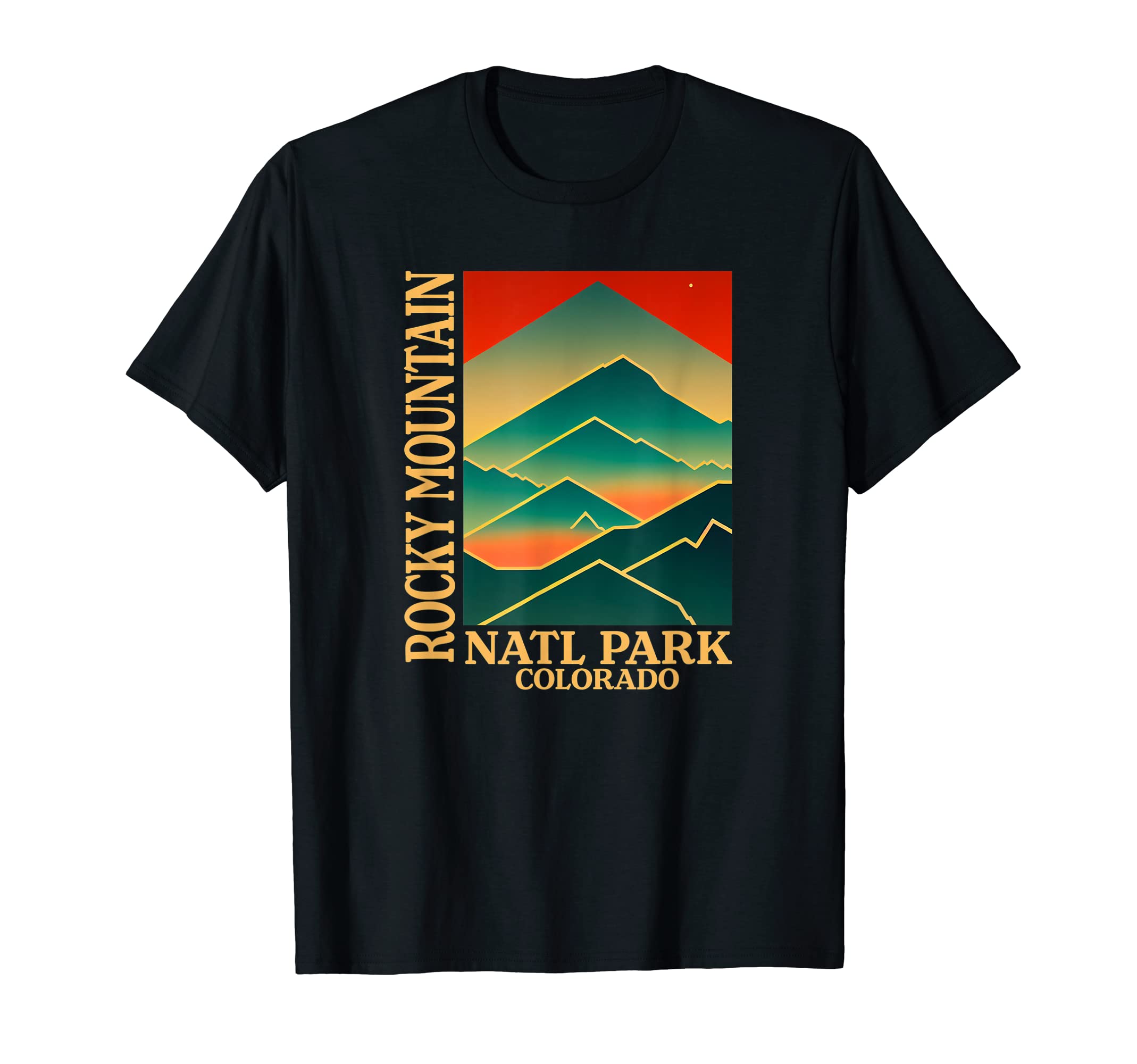 Colorado Rocky Mountain National T-Shirt - Casual Everyday Wear Men Women - T-Shirt, Sweatshirt, Hoodie