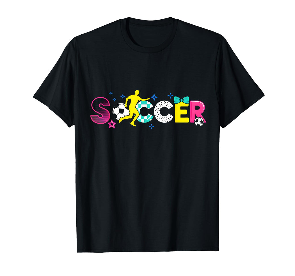 Soccer Coquette Bow Game Day Soccer Vibes T-Shirt - Custom Art Print Unisex - T-Shirt, Sweatshirt, Hoodie