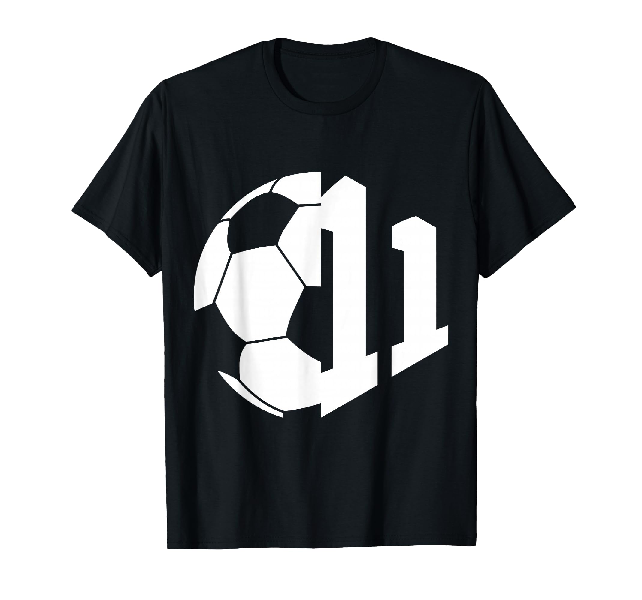 Number 11 Years Soccer 11Th Birthday T-Shirt - Fun Novelty Design Unisex - T-Shirt, Sweatshirt, Hoodie