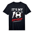 Mens Its My 10Th Birthday Soccer T-Shirt - Minimalist Print Men Women - T-Shirt, Sweatshirt, Hoodie