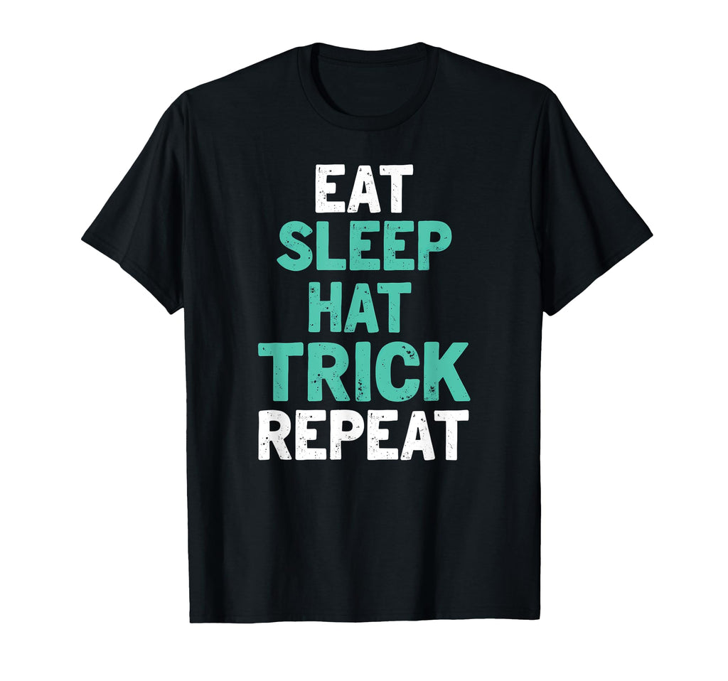 Soccer Eat Sleep Hat Trick Repeat Ice T-Shirt - Custom Art Print Men Women - T-Shirt, Sweatshirt, Hoodie