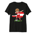 Austria Soccer Dab Flag Football Tri T-Shirt - Custom Art Print for Adults - T-Shirt, Sweatshirt, Hoodie