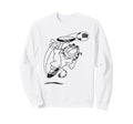 Garfield Soccer Kick Sweatshirt - Casual Everyday Wear Unisex - T-Shirt, Sweatshirt, Hoodie