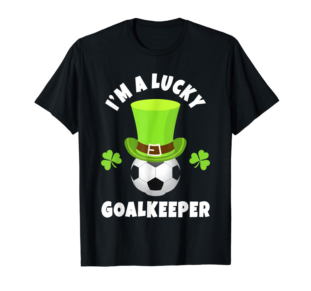 Goalkeeper St Patricks Day Novelties T-Shirt - Minimalist Print for Adults - T-Shirt, Sweatshirt, Hoodie
