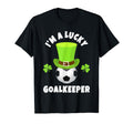 Goalkeeper St Patricks Day Novelties T-Shirt - Minimalist Print for Adults - T-Shirt, Sweatshirt, Hoodie