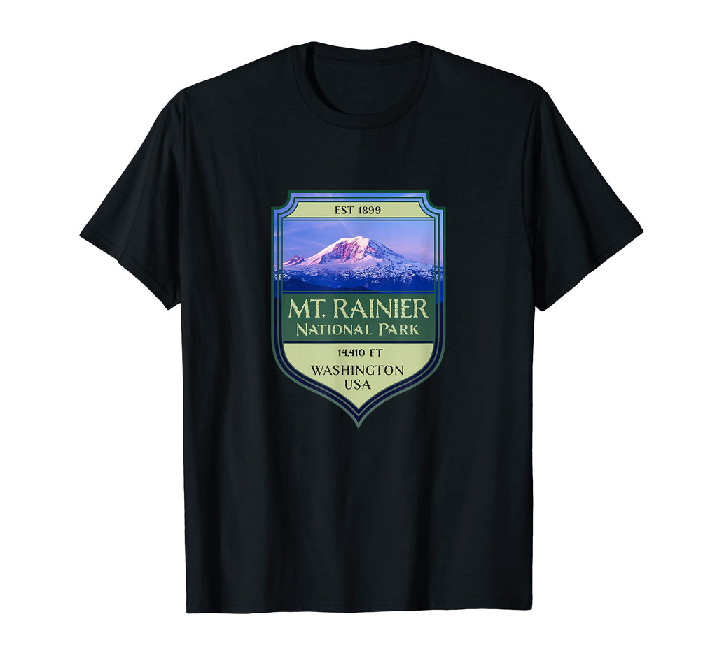 Mt Rainier National Park Picture T-Shirt - Streetwear Style Men Women - T-Shirt, Sweatshirt, Hoodie