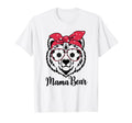 Soccer Player Mama Bear T-Shirt - Casual Everyday Wear Men Women - T-Shirt, Sweatshirt, Hoodie