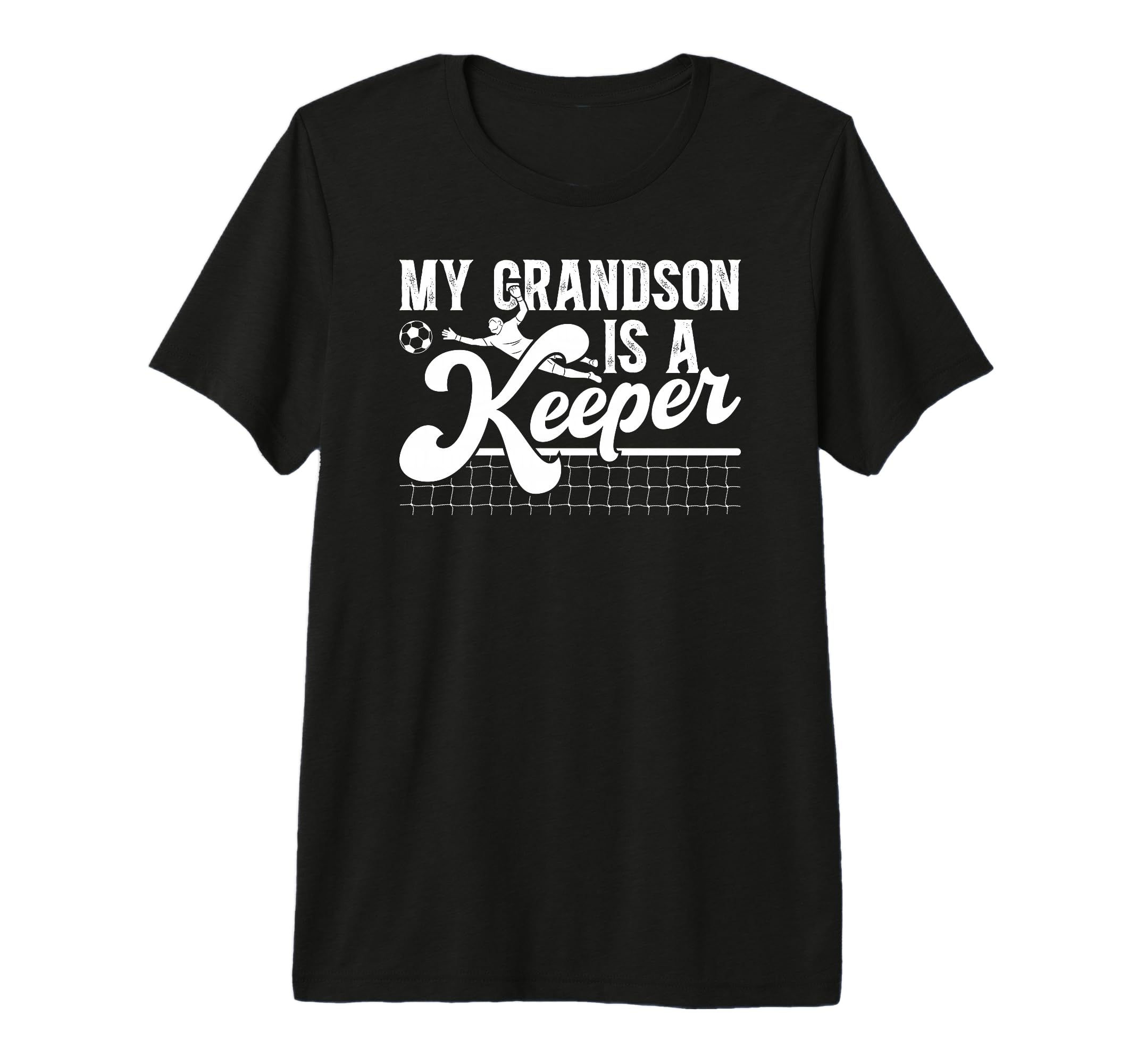 Mens Proud Soccer Keeper Papa Soccer T-Shirt - Casual Everyday Wear Unisex - T-Shirt, Sweatshirt, Hoodie
