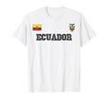 Ecuador Soccer Jersey Football Ball T-Shirt - Novelty Apparel Unisex - T-Shirt, Sweatshirt, Hoodie