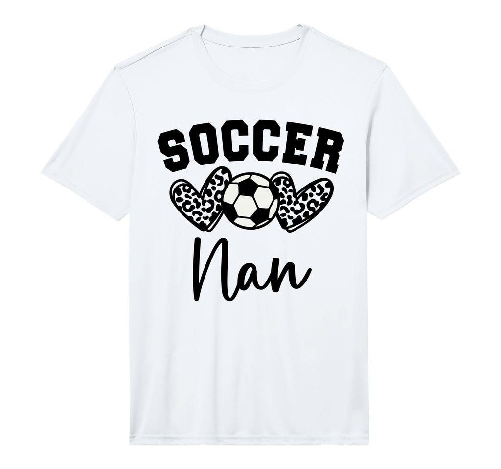 Soccer Nan Matching Family Soccer T-Shirt - Aesthetic Graphic for Adults - T-Shirt, Sweatshirt, Hoodie