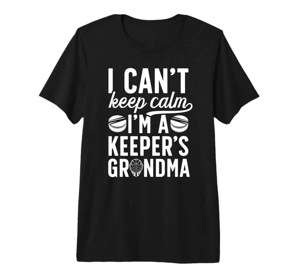 Im Hockey Keeper Grandma Ice T-Shirt - Casual Everyday Wear for Adults - T-Shirt, Sweatshirt, Hoodie