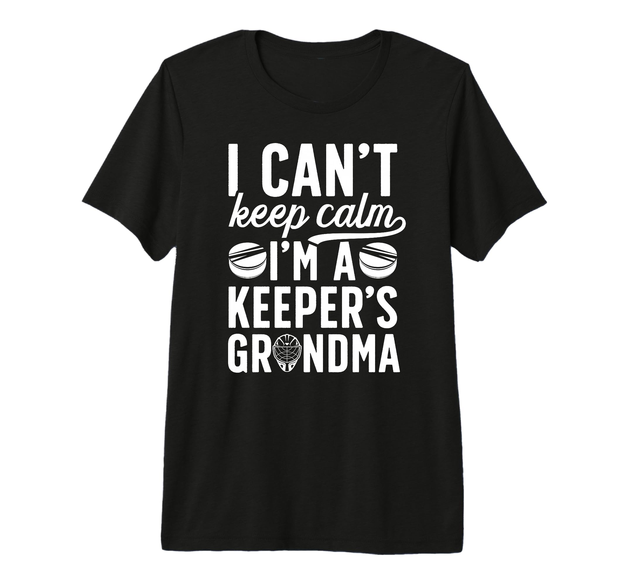 Im Hockey Keeper Grandma Ice T-Shirt - Casual Everyday Wear for Adults - T-Shirt, Sweatshirt, Hoodie