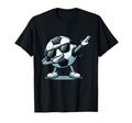Dabbing Soccer Ball Funny Sports T-Shirt - Casual Everyday Wear Men Women - T-Shirt, Sweatshirt, Hoodie