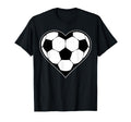 Soccer Heart Soccer Silhouette T-Shirt - Custom Art Print for Adults - T-Shirt, Sweatshirt, Hoodie