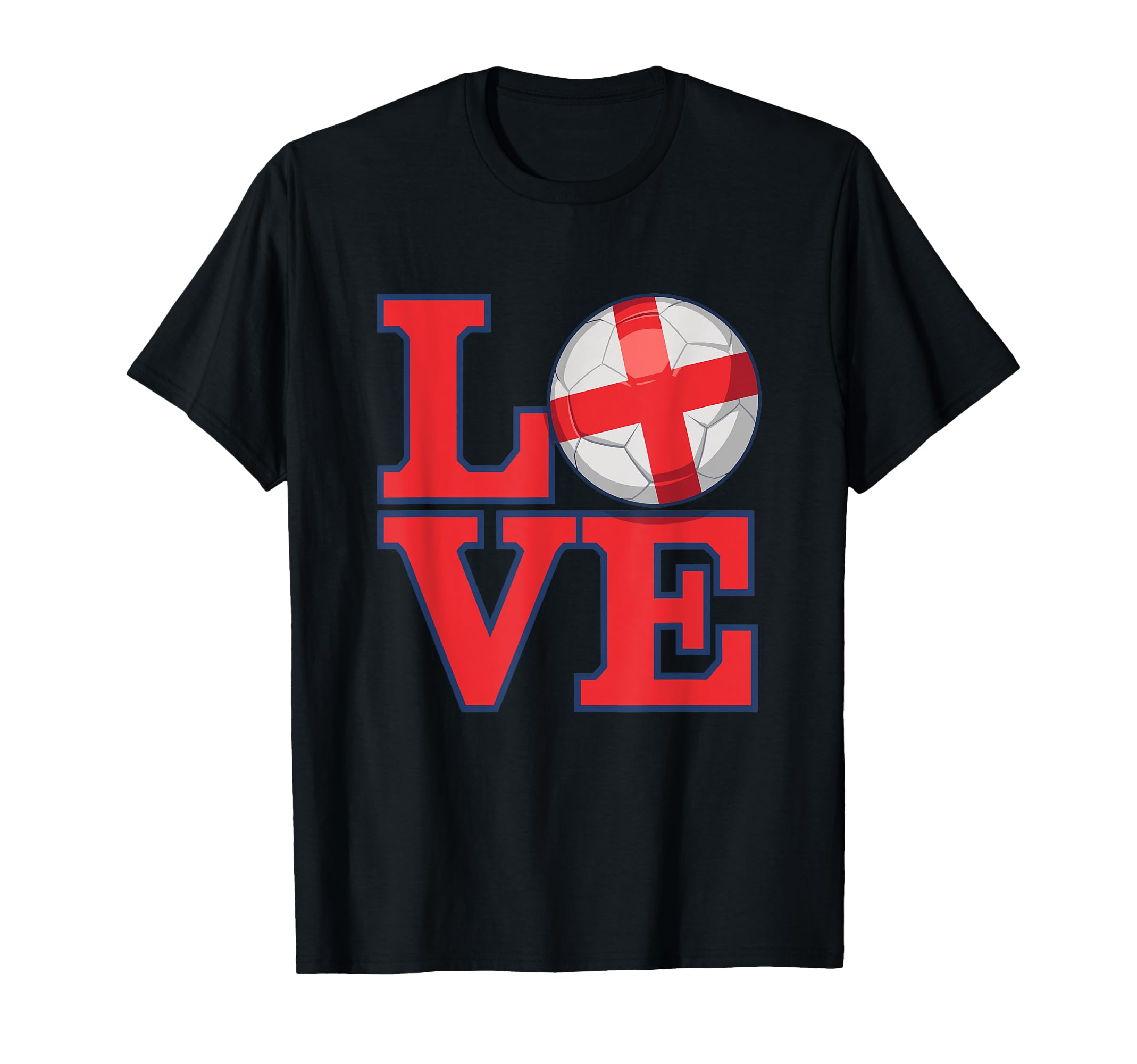Love England Soccer Passion Pride T-Shirt - Trendy Graphic for Adults - T-Shirt, Sweatshirt, Hoodie