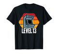 13Th Birthday 13 Years Old Video T-Shirt - Minimalist Print for Adults - T-Shirt, Sweatshirt, Hoodie