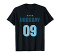 Uruguay Soccer 09 Football Game Fan T-Shirt - Aesthetic Graphic for Adults - T-Shirt, Sweatshirt, Hoodie