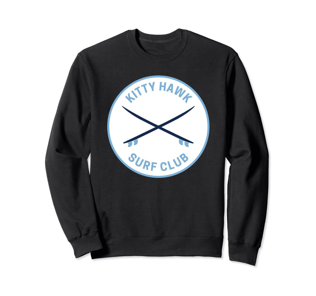 Kitty Hawk Nc Surf Club Sweatshirt - Unique Graphic Men Women - T-Shirt, Sweatshirt, Hoodie