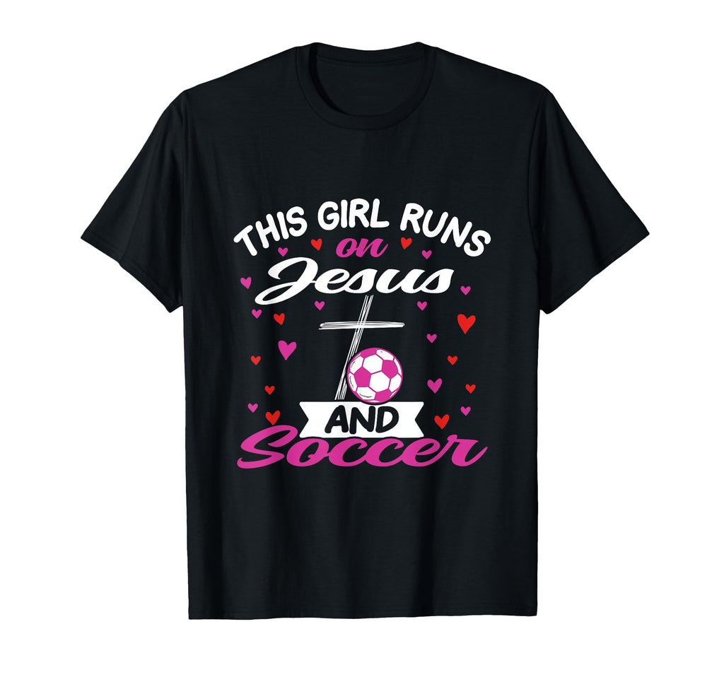 Jesus And Soccer T-Shirt - Fun Novelty Design Men Women - T-Shirt, Sweatshirt, Hoodie