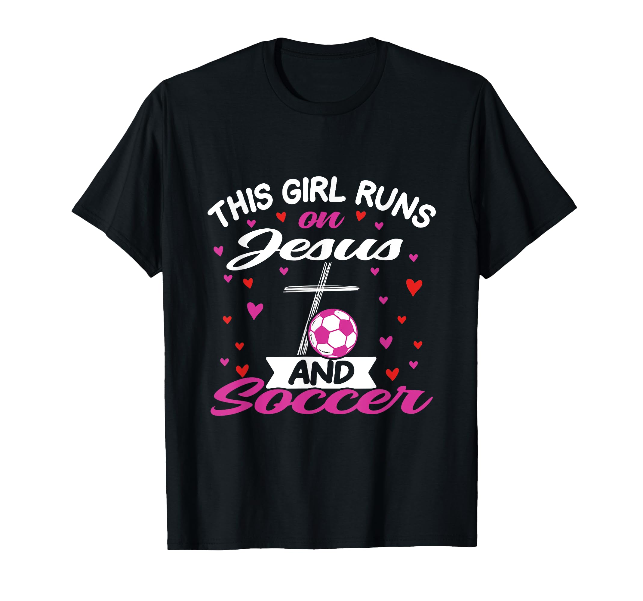 Jesus And Soccer T-Shirt - Fun Novelty Design Men Women - T-Shirt, Sweatshirt, Hoodie