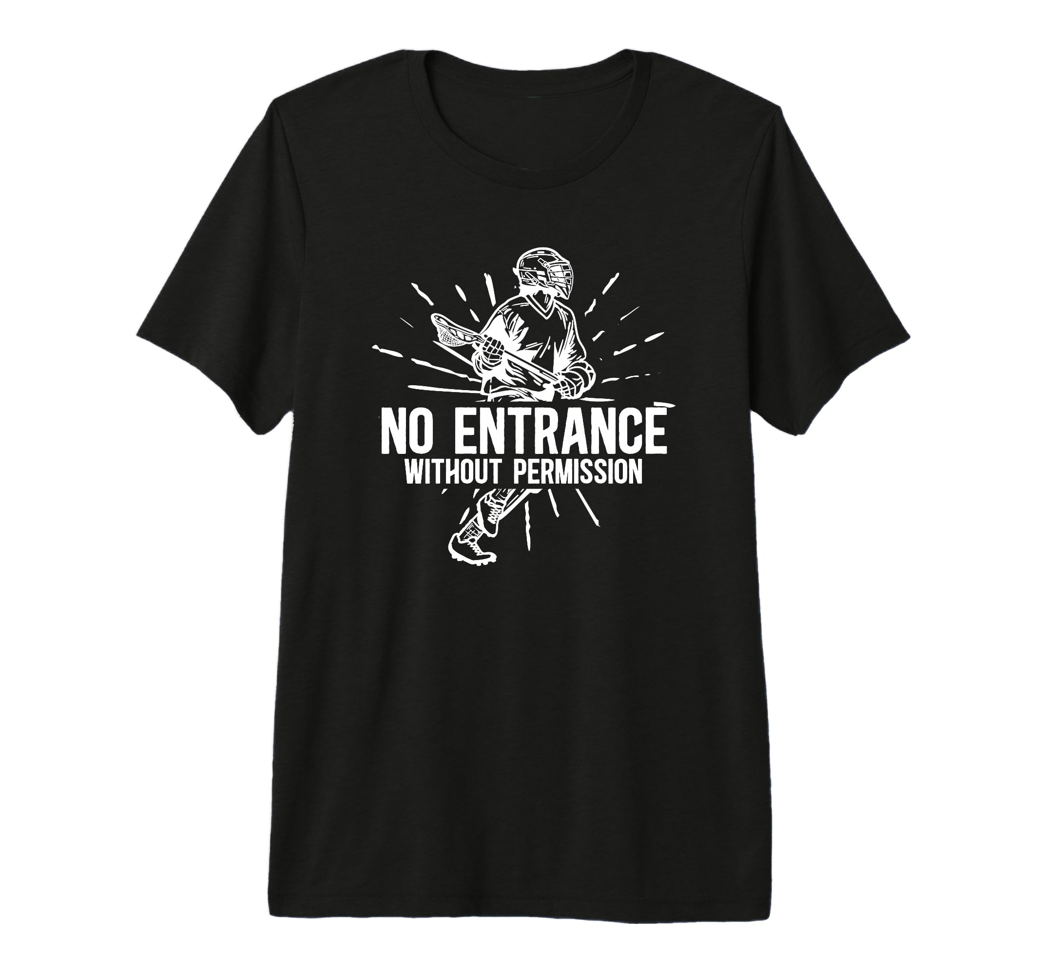 Lacrosse Goalie Funny Lacrosse Keeper T-Shirt - Graphic Print Men Women - T-Shirt, Sweatshirt, Hoodie