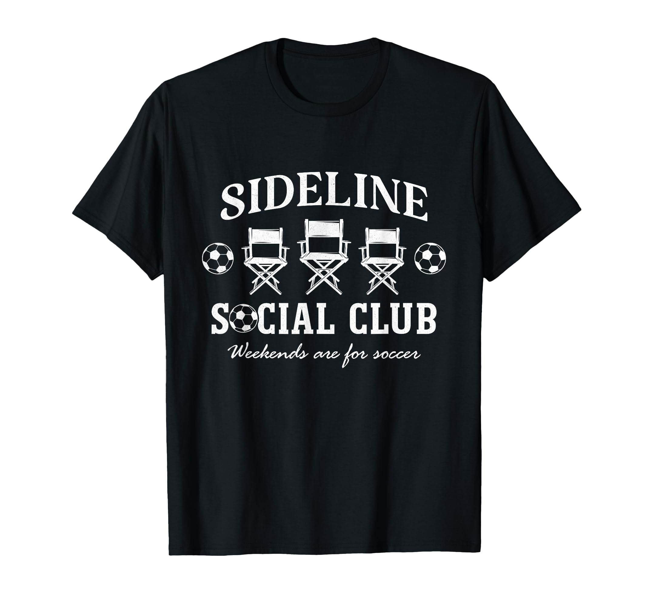 Sideline Social Club Soccer Mom Dad T-Shirt - Custom Art Print Unisex - T-Shirt, Sweatshirt, Hoodie
