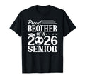 Proud Brother 2026 Senior Soccer T-Shirt - Aesthetic Graphic for Adults - T-Shirt, Sweatshirt, Hoodie