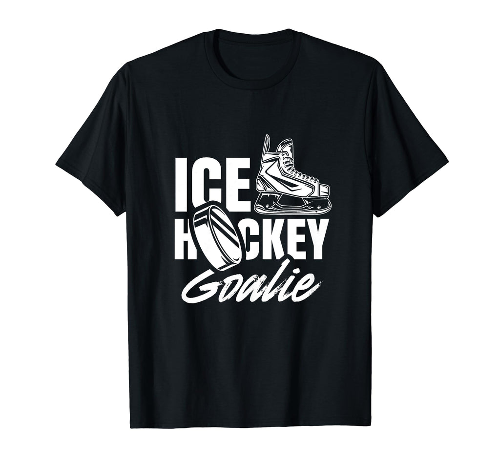 Ice Hockey Goalie Lover Player Team Puck T-Shirt - Custom Art Print Unisex - T-Shirt, Sweatshirt, Hoodie