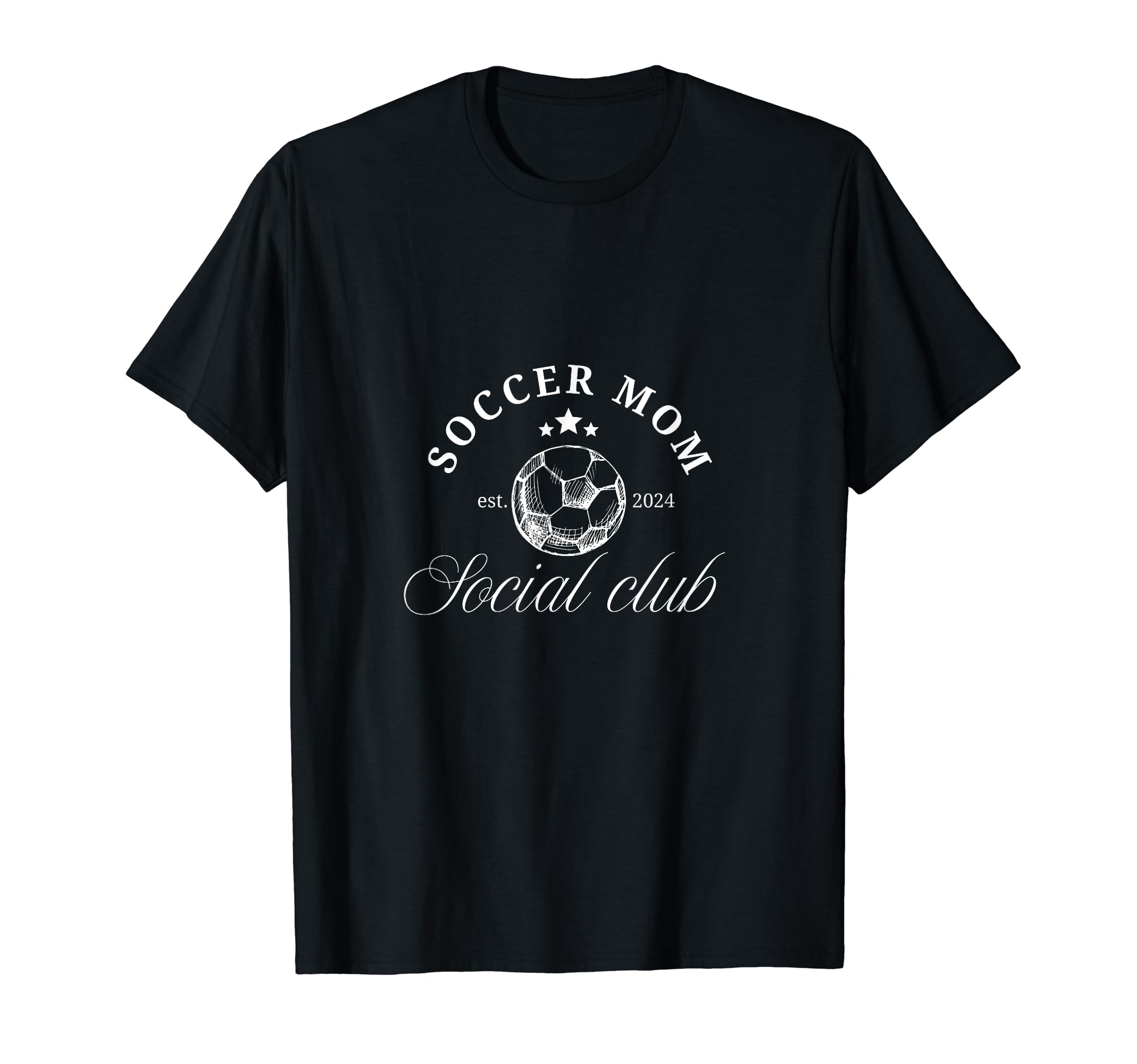 Soccer Mom Social Club T-Shirt - Minimalist Print for Adults - T-Shirt, Sweatshirt, Hoodie