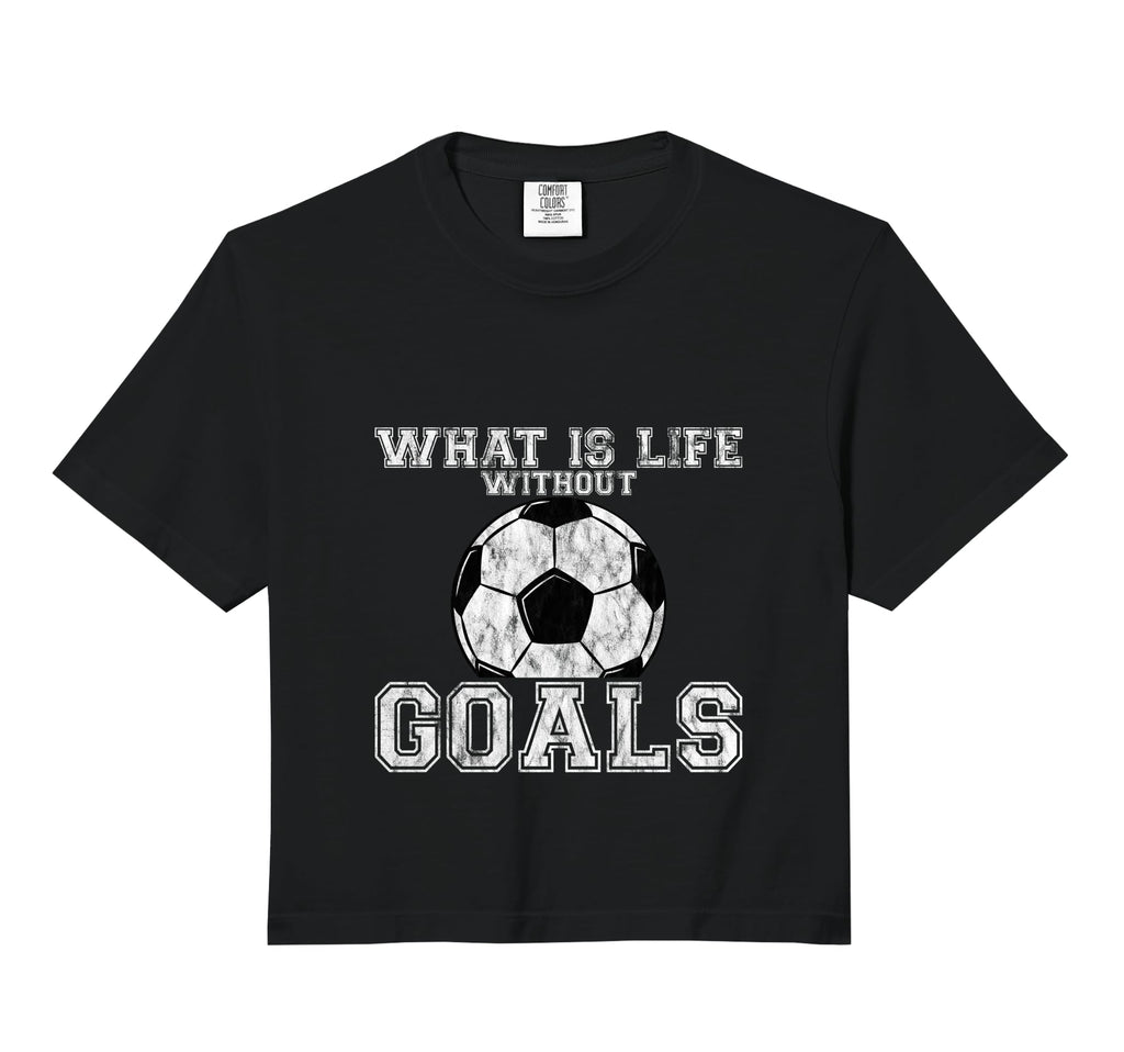What Is Life Without Goals Comfort T-Shirt - Minimalist Print Unisex - T-Shirt, Sweatshirt, Hoodie
