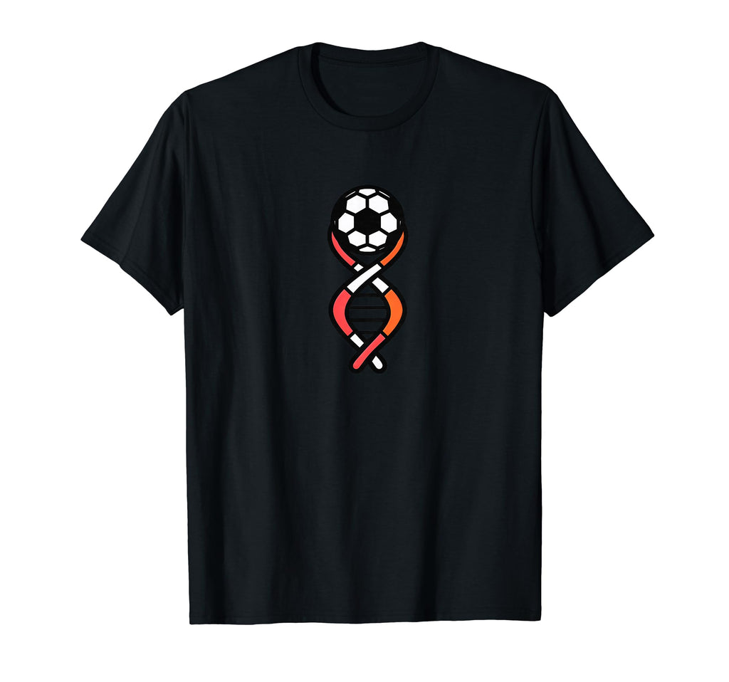 Dna Strand Soccer Ball Soccer Coach T-Shirt - Casual Everyday Wear Unisex - T-Shirt, Sweatshirt, Hoodie