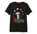Funny Boston Terrier Life Is Merrier T-Shirt - Unique Graphic Men Women - T-Shirt, Sweatshirt, Hoodie