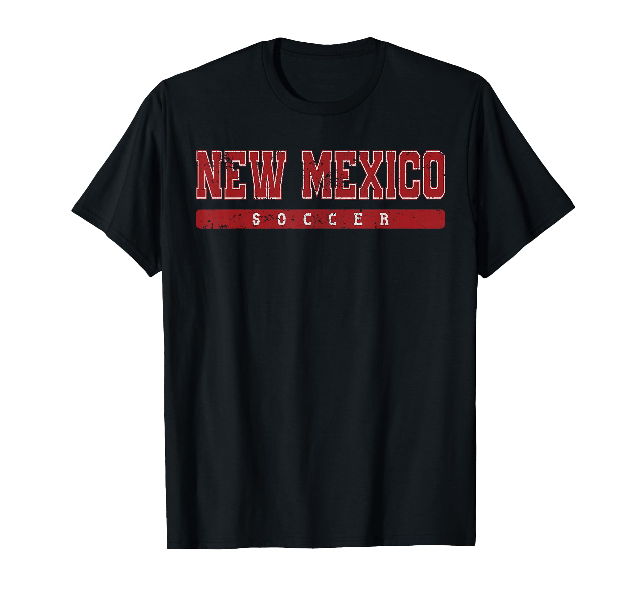 New Mexico Soccer Tees Tanks Tops T-Shirt - Custom Art Print Unisex - T-Shirt, Sweatshirt, Hoodie