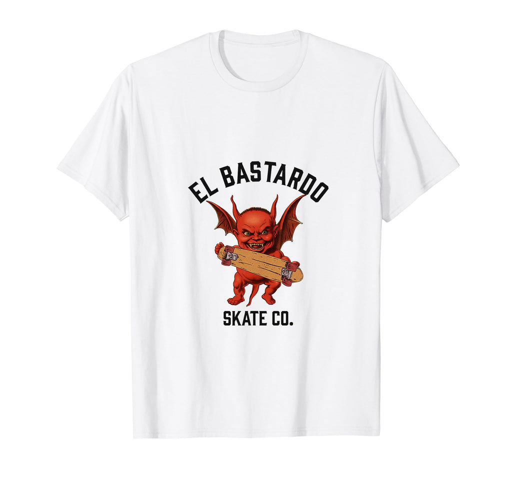 El Bastardo Devil Skate Co Roller T-Shirt - Novelty Apparel Men Women - T-Shirt, Sweatshirt, Hoodie