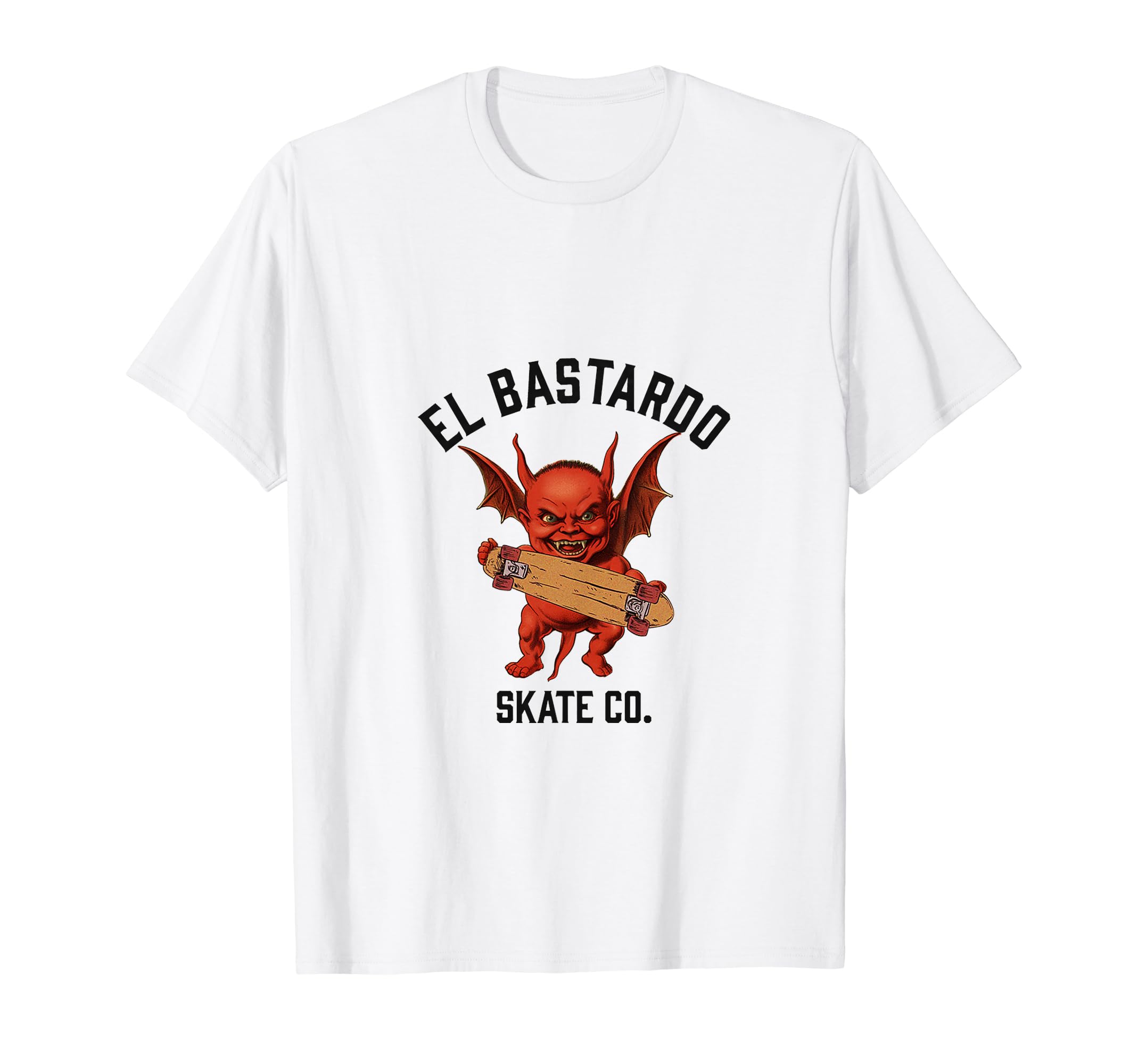 El Bastardo Devil Skate Co Roller T-Shirt - Novelty Apparel Men Women - T-Shirt, Sweatshirt, Hoodie