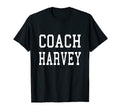 Coach Harvey Custom Football Soccer T-Shirt - Aesthetic Graphic Unisex - T-Shirt, Sweatshirt, Hoodie