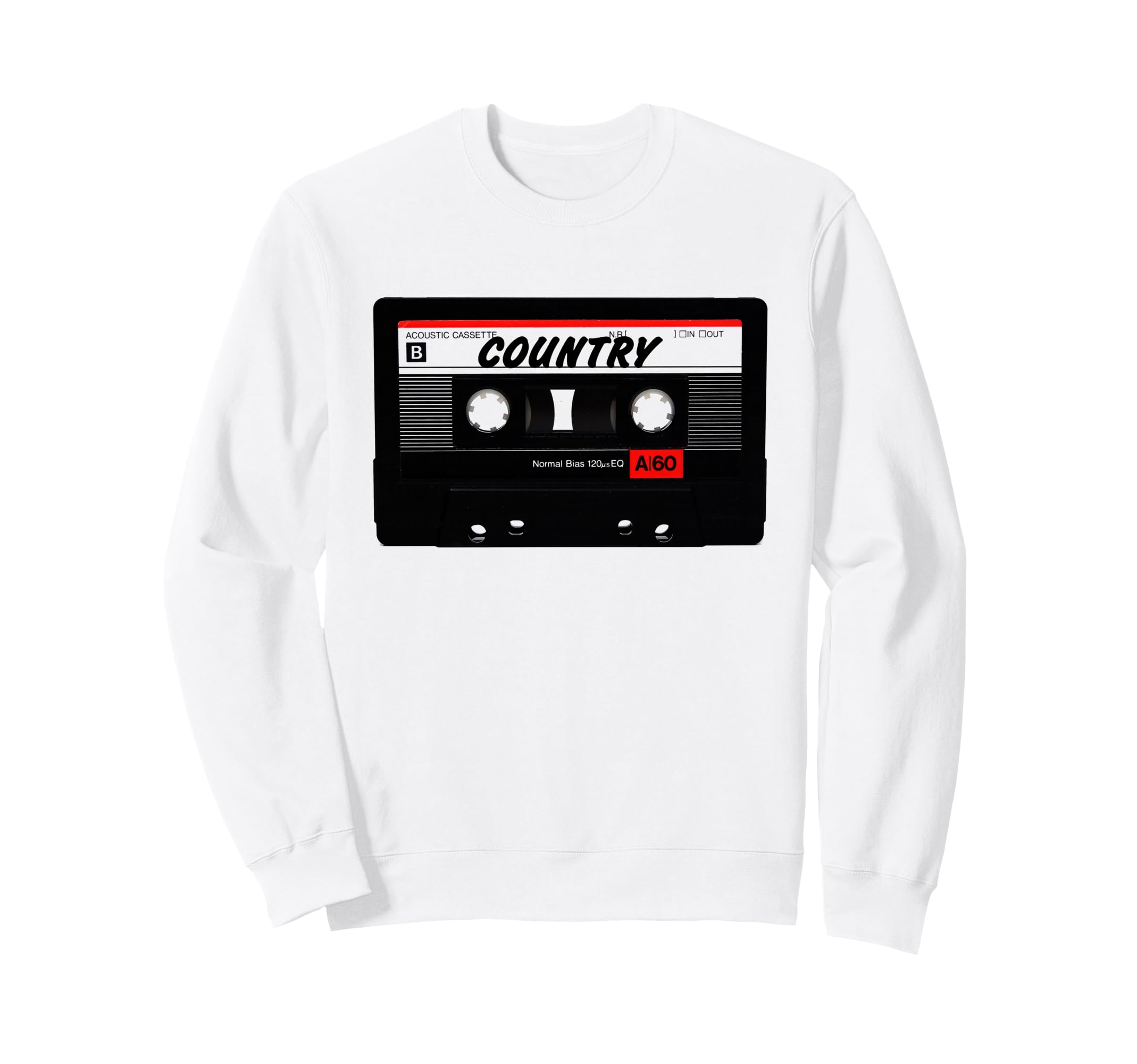 Country Music Mixtape 90S 80S 70S Sweatshirt - Novelty Apparel for Adults - T-Shirt, Sweatshirt, Hoodie