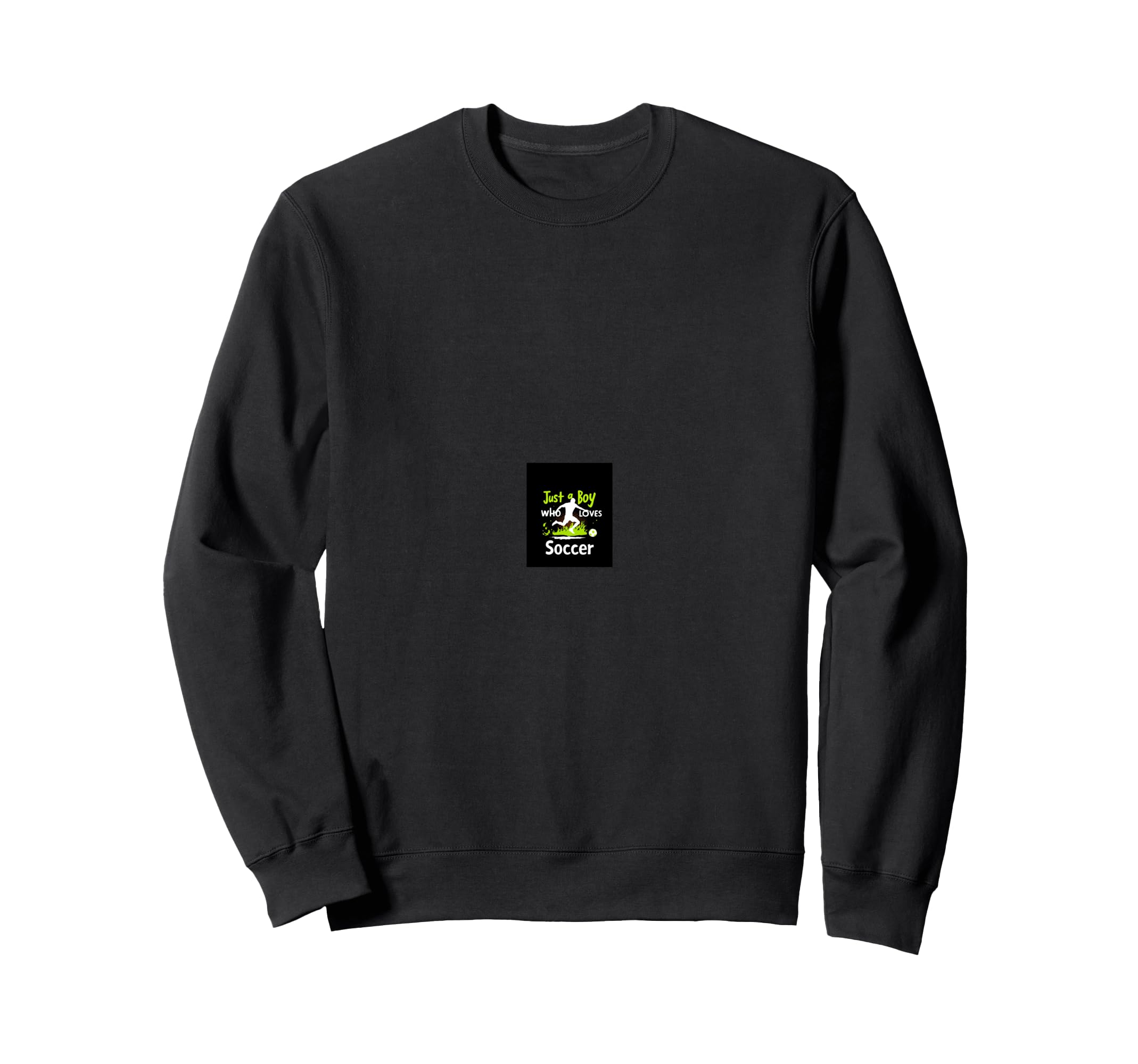 Just Who Loves Soccer Sweatshirt - Graphic Print Unisex - T-Shirt, Sweatshirt, Hoodie