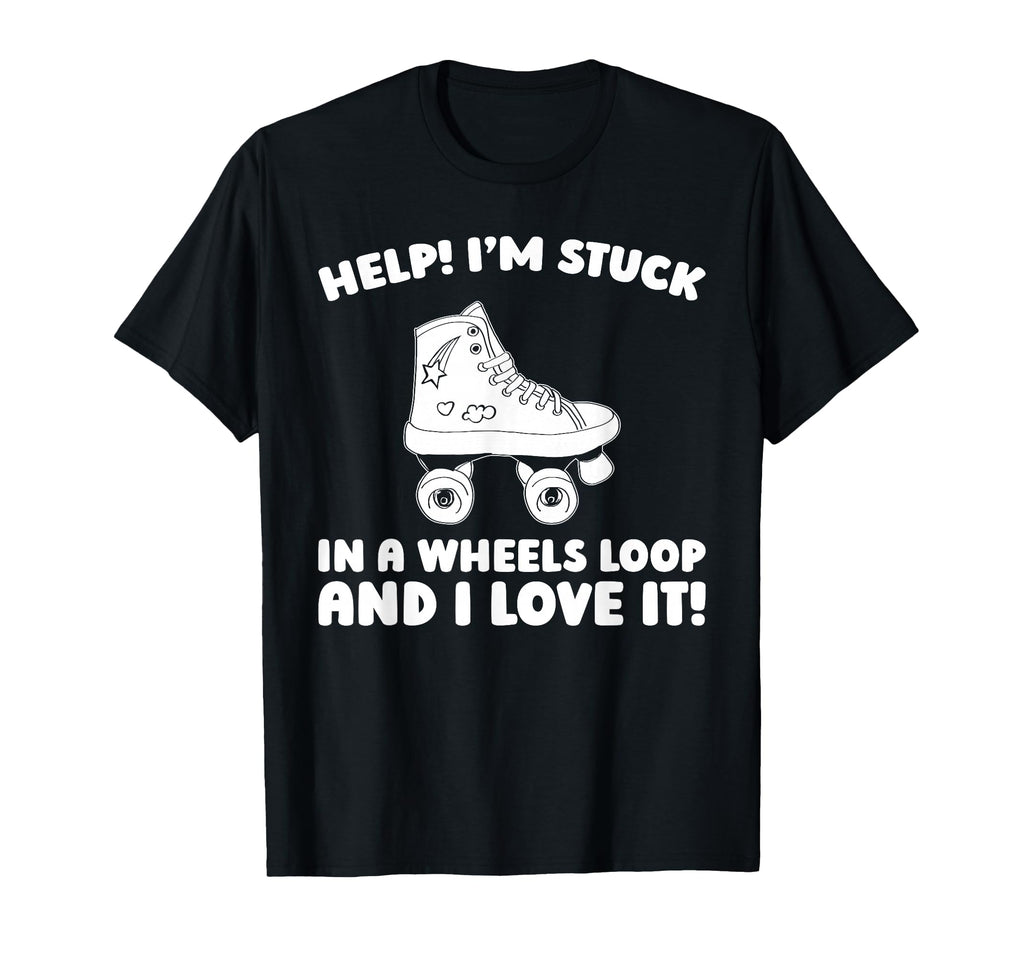 Skates Skater Roller Skating T-Shirt - Casual Everyday Wear Unisex - T-Shirt, Sweatshirt, Hoodie