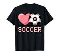 I Love Soccer Goalie Player Fan Game T-Shirt - Minimalist Print Men Women - T-Shirt, Sweatshirt, Hoodie
