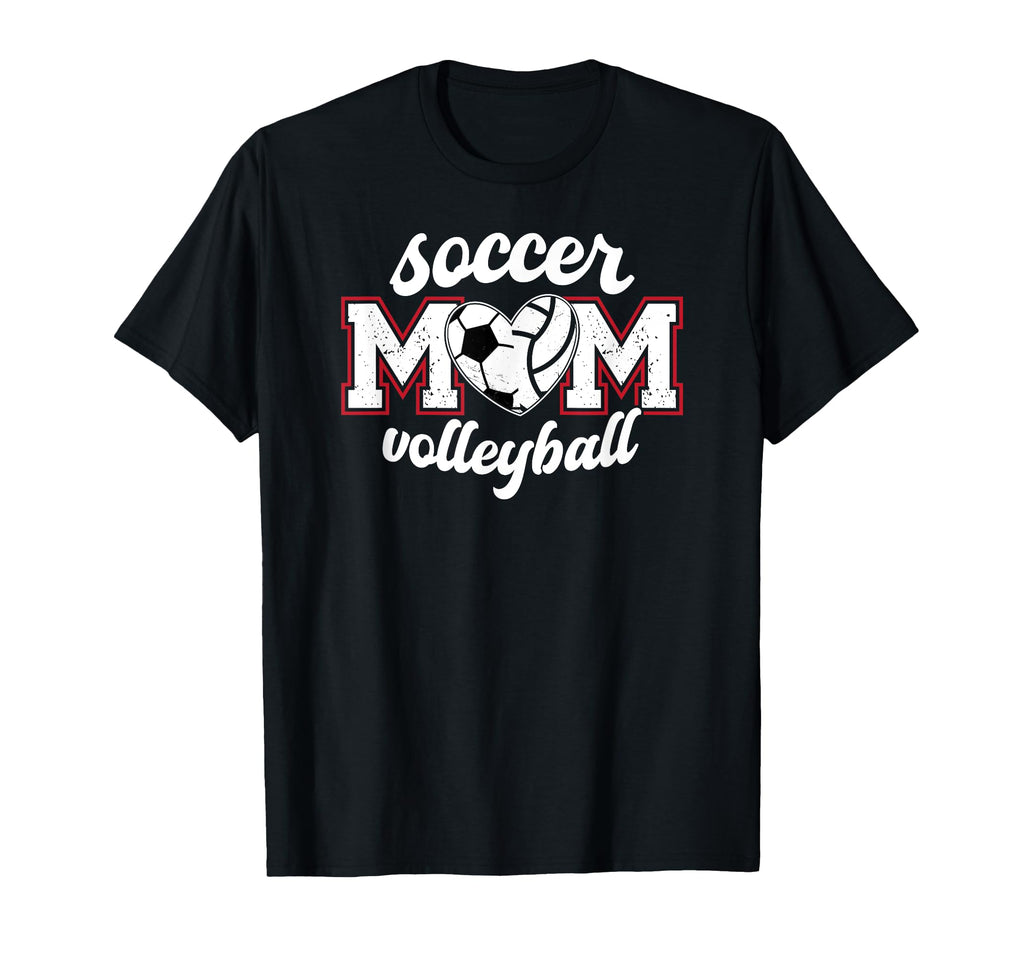 Soccer Volleyball Mom Ballers T-Shirt - Fun Novelty Design Men Women - T-Shirt, Sweatshirt, Hoodie