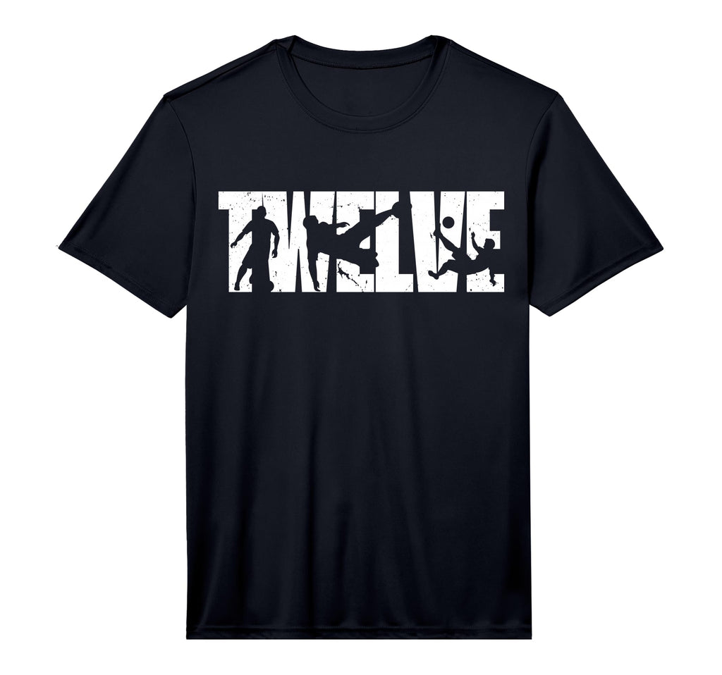 12Th Birthday Soccer 12 Years Old T-Shirt - Graphic Print Unisex - T-Shirt, Sweatshirt, Hoodie