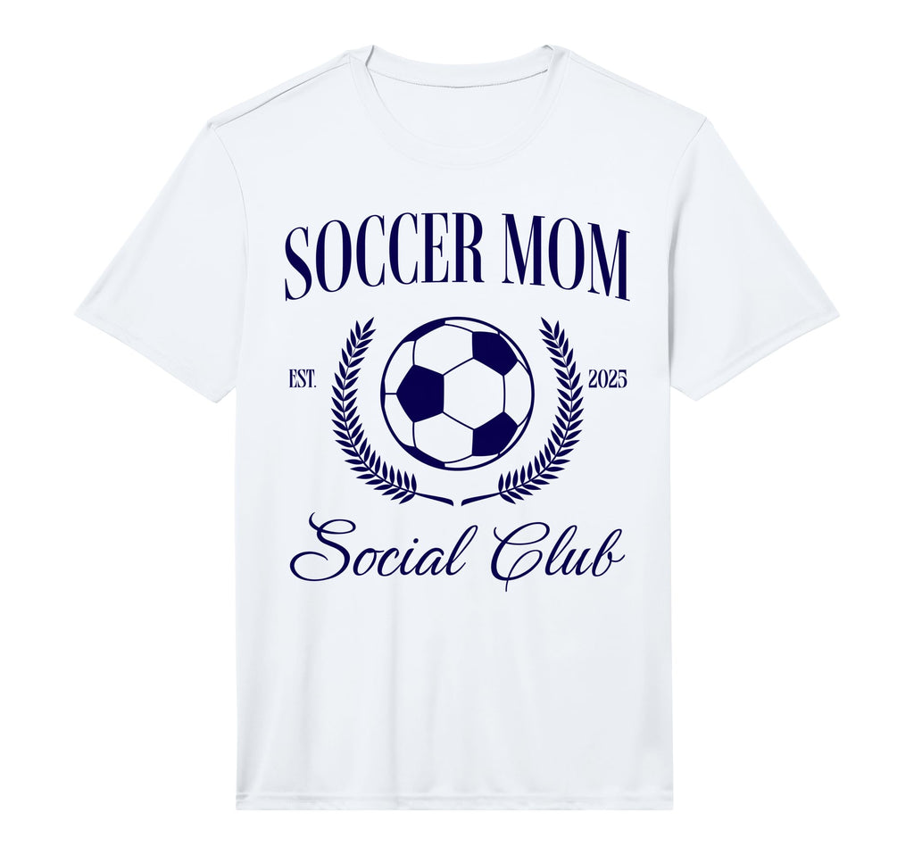 Soccer Mom Performance T-Shirt - Trendy Graphic for Adults - T-Shirt, Sweatshirt, Hoodie