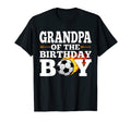 Grandpa Birthday Soccer Matching T-Shirt - Casual Everyday Wear Unisex - T-Shirt, Sweatshirt, Hoodie