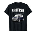 British Car Dark Blue Mini Sports Car T-Shirt - Graphic Print for Adults - T-Shirt, Sweatshirt, Hoodie