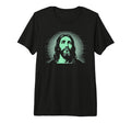 Pixel Jesus Arcade Christian Gamer Tri T-Shirt - Fun Novelty Design Unisex - T-Shirt, Sweatshirt, Hoodie
