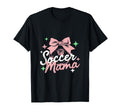 Soccer Mama Coquette Bow Sideline Soccer T-Shirt - Minimalist Print Unisex - T-Shirt, Sweatshirt, Hoodie