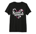 Soccer Grandma Heart Grandma Soccer T-Shirt - Fun Novelty Design Men Women - T-Shirt, Sweatshirt, Hoodie