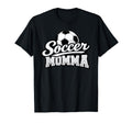 Soccer Momma Mothers Day Soccer T-Shirt - Fun Novelty Design Men Women - T-Shirt, Sweatshirt, Hoodie